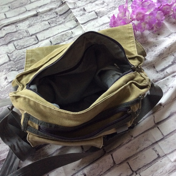 πΈ BON JOVI ARMY MESSENAGER CROSSBODY BAG VIP PUNK - Picture 4 of 8